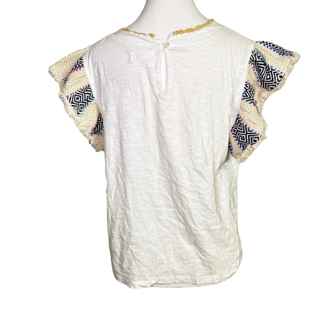 THML Boho Embroidered White Blouse - Picture 2 of 13
